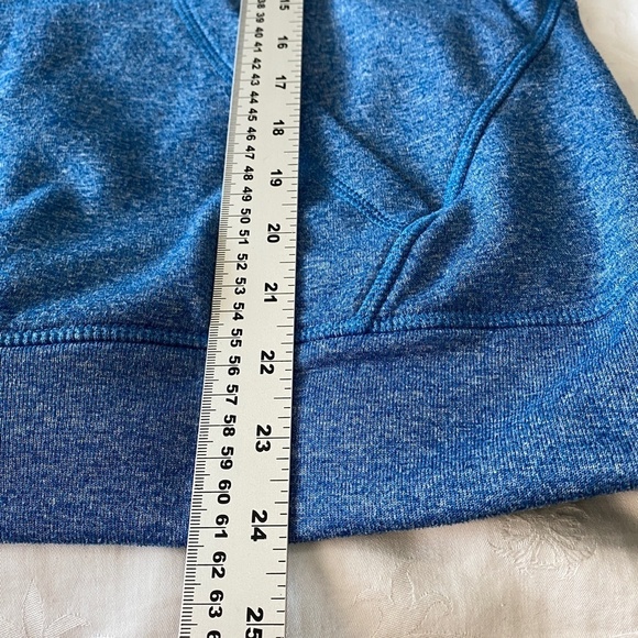 Reebok Women's Blue Crossover High Neck Athletic Pullover Sweatshirt Size‎ Large - Picture 12 of 14